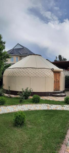 Yurt and House